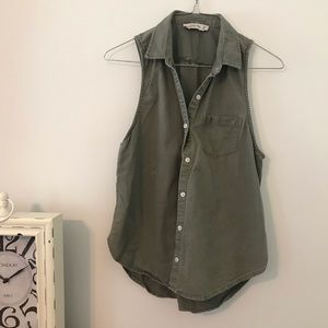 Abercrombie&Fitch lightweight army green vest